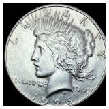 1926-S Silver Peace Dollar CHOICE AU