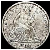 1844 Seated Liberty Half Dollar CLOSELY  UNCIRCUL