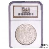 1884-O Morgan Silver Dollar NGC MS64