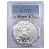 2009 Silver Eagle PCGS MS69