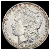 1890 Silver Morgan Dollar CLOSELY UNCIRCULATED