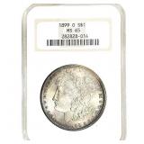 1899-O Morgan Silver Dollar NGC MS65