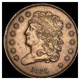 1835 Classic Head Half Cent CHOICE AU