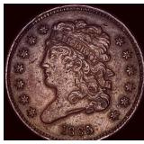 1835 Classic Head Half Cent CLOSELY UNCIRCULATED