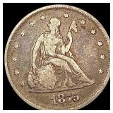 1875 Twenty Cent Piece LIGHTLY CIRCULATED