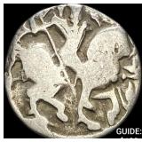 700-1000 AD India Rajput SIlver Jital NEARLY UNCIR