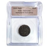 Netherlands East Indies Duit ICG Genuine