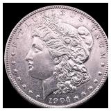 1904 Morgan Silver Dollar CLOSELY UNCIRCULATED