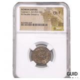 Roman Valerian I 253-260 AD BI Dbl-Denarius ChF