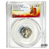 Roman Faustina Sr.,AD 138-140/1 AR Denarius PNC C