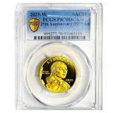 2025-W 1/2oz Gold Sacagawea Dollar PCGS PR70 DCAM