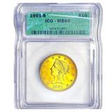 1901-S $10 Gold Eagle ICG MS64
