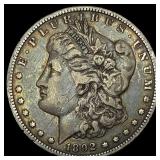 1892-S Silver Morgan Dollar LIGHTLY  CIRCULATED