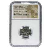 Roman Salonina, AD 254-268 BI Dbl-Denarius NGC
