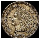 1863 Indian Head Cent CLOSELY UNCIRCULATED
