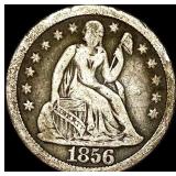 1856 Seated Liberty Dime NICELY CIRCULATED