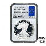 2022-W Silver Eagle NGC PF70 Ultra Cameo