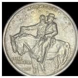 1925 Silver Stone Mountain Half Dollar    CHOICE