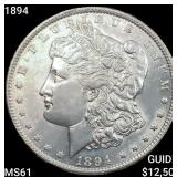 1894 Morgan Silver Dollar UNCIRCULATED