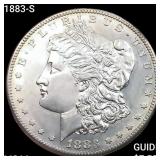 1883-S Morgan Silver Dollar CHOICE BU