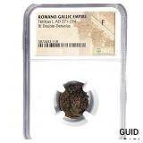 Romano-Gallic TetricusI, AD271-274 BIDbl-Denarius