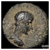Roman Provincial 98-270 AD Bronze Dupondius CLOSE