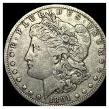 1891-O Silver Morgan Dollar NEARLY  UNCIRCULATED