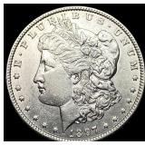 1897-O Morgan Silver Dollar CHOICE AU