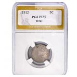1912 Liberty Victory Nickel PGA PR65 Detail