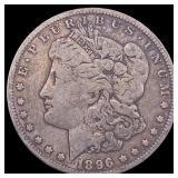 1896-O Silver Morgan Dollar ABOUT UNCIRCULATED