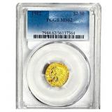 1912 $2.50 Gold Quarter Eagle PCGS MS62