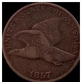 1857 Flying Eagle Cent LIGHTLY CIRCULATED