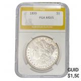 1899 Morgan Silver Dollar PGA MS65