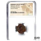 Romano-Gallic Tetricus II, AD 274 BI Dbl-Denarius