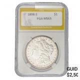 1898-S Morgan Silver Dollar PGA MS63