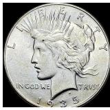 1935 Silver Peace Dollar UNCIRCULATED