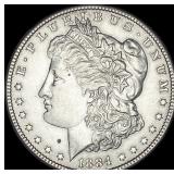 1884 Morgan Silver Dollar CLOSELY  UNCIRCULATED