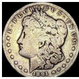 1891-CC Silver Morgan Dollar NICELY  CIRCULATED