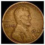 1914-D Lincoln Wheat Cent NICELY CIRCULATED