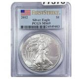 2012 Silver Eagle PCGS MS69