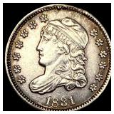 1831 Capped Bust Half Dime CLOSELY  UNCIRCULATED