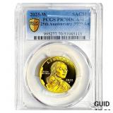 2025-W 1/2oz Gold Sacagawea Dollar PCGS PR70 DCAM