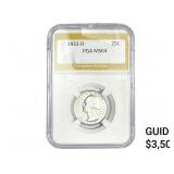 1932-D Washington Silver Quarter PGA MS64