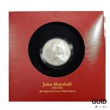 2005 Chief Justice John Marshall Silver Dollar