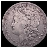 1896-S Silver Morgan Dollar LIGHTLY CIRCULATED