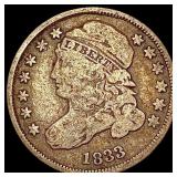1833 Capped Bust Dime NICELY CIRCULATED
