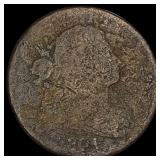 1801 Draped Bust Large Cent NICELY CIRCULATED