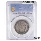 1915 Barber Half Dollar PCGS VG08