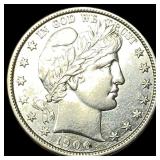 1906-D Silver Barber Half Dollar UNCIRCULATED