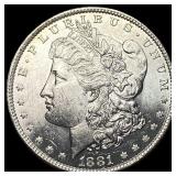 1881-S Silver Morgan Dollar UNCIRCULATED
